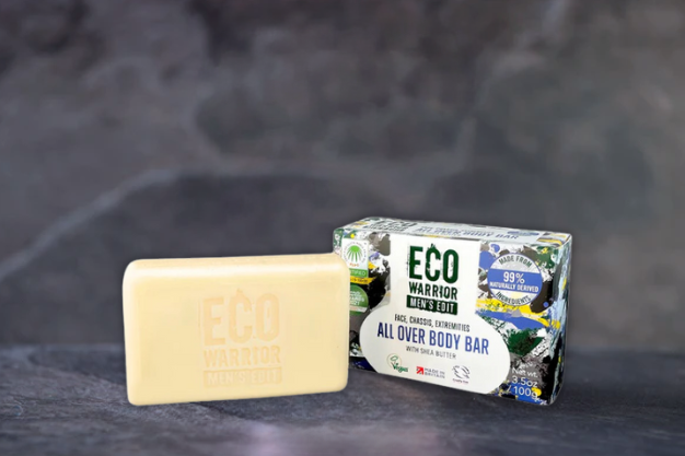 Little Soap Company - Eco Warrior Mens All Over Body Bar (100g)