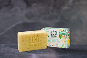 Little Soap Company Eco Warrior Body Scrub Bar Citrus Oils (100g)