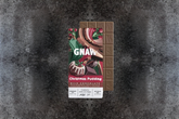 Gnaw Christmas Pudding Chocolate Bar