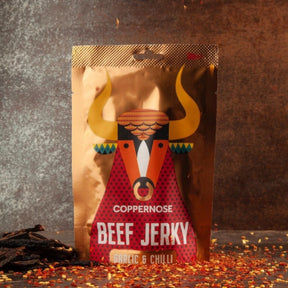 Coppernose - Garlic & Chilli Crafted Beef Jerky (30g)