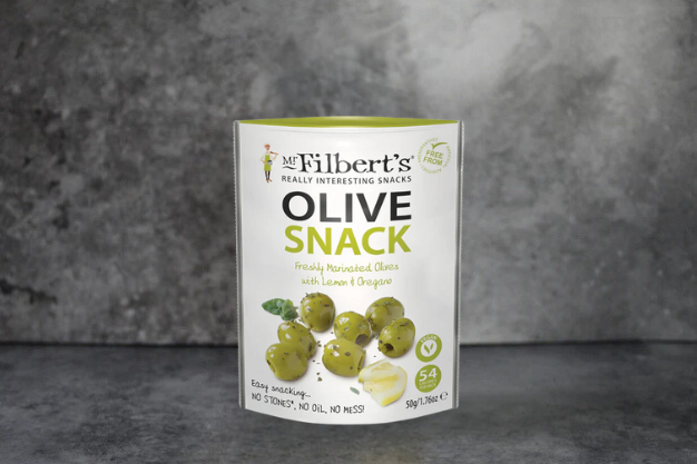 Mr Filberts - Green Olives - Lemon & Oregano (50g)