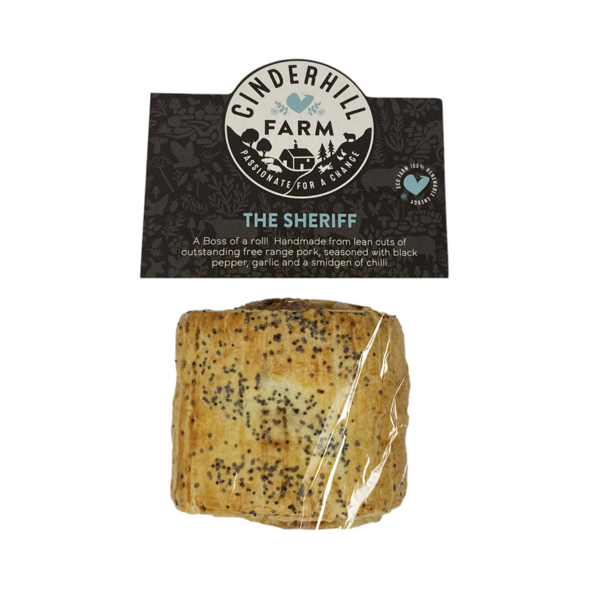 Cinderhill Farm - The Sheriff Sausage Roll (180g)