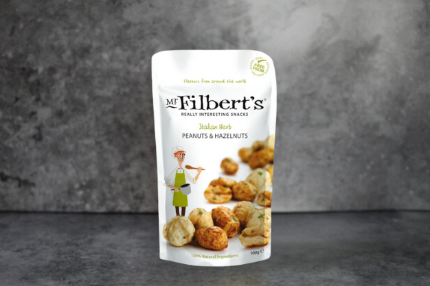 Mr Filberts - Italian Herb Peanuts & Hazels (100g)