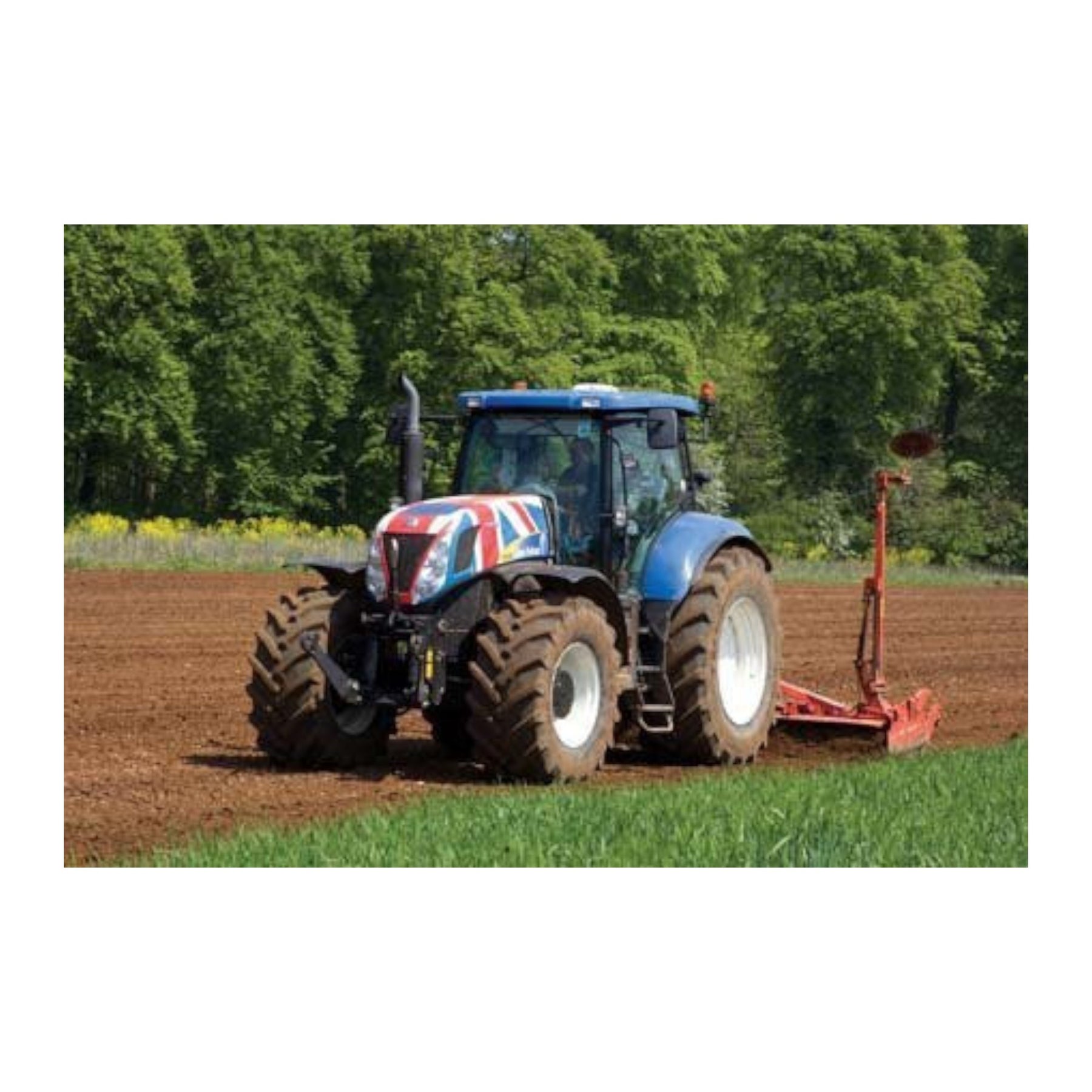 Tractor Greeting Card