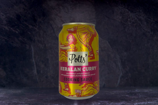 Potts - Keralan Southern Indian Curry Cooking Sauce Can (330g)