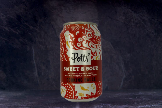 Potts - Sweet and Sour Cooking Sauce Can (330g)