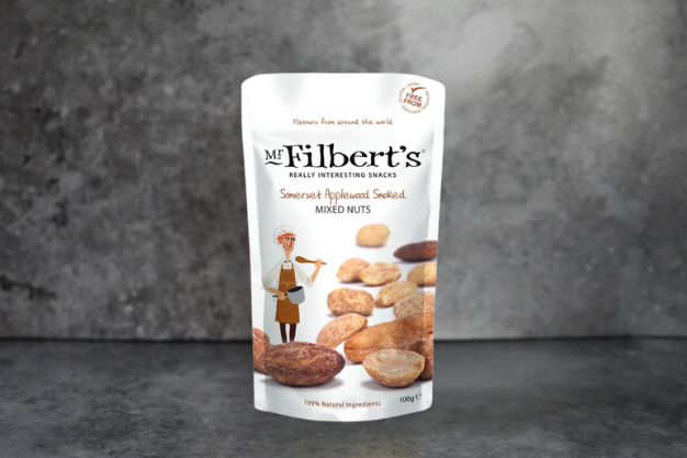 Mr Filberts - Somerset Applewood Smoked Mixed Nuts (100g)