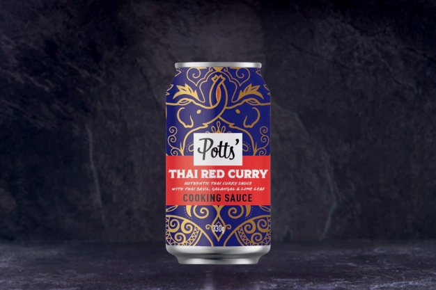 Potts - Thai Red Curry Cooking Sauce Can (330g)