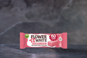 Flower & White - Strawberry & Banana Fruity Mallow Bar (35g)